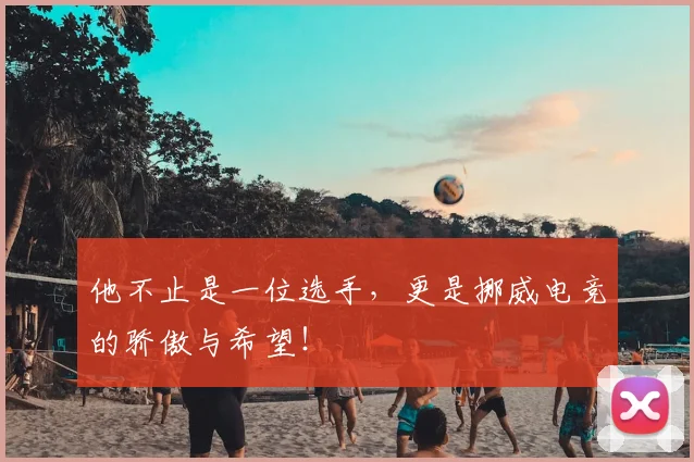 他不止是一位选手，更是挪威电竞的骄傲与希望！