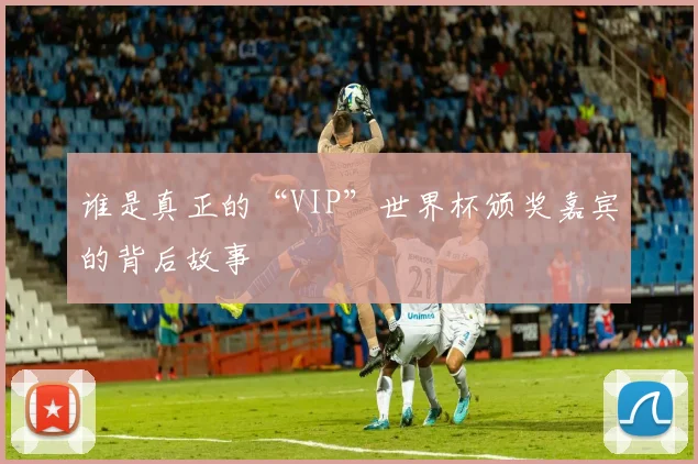 谁是真正的“VIP”世界杯颁奖嘉宾的背后故事